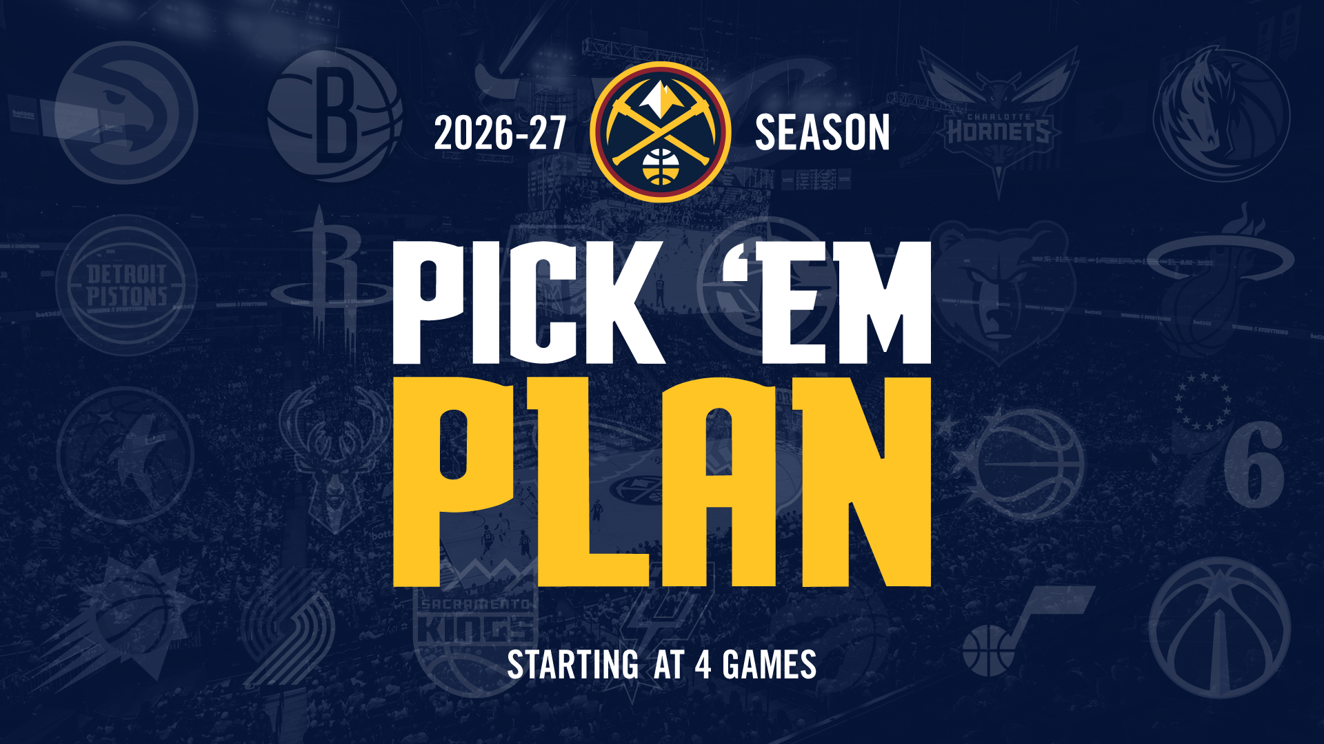 2026-27 Pick 'Em Plan