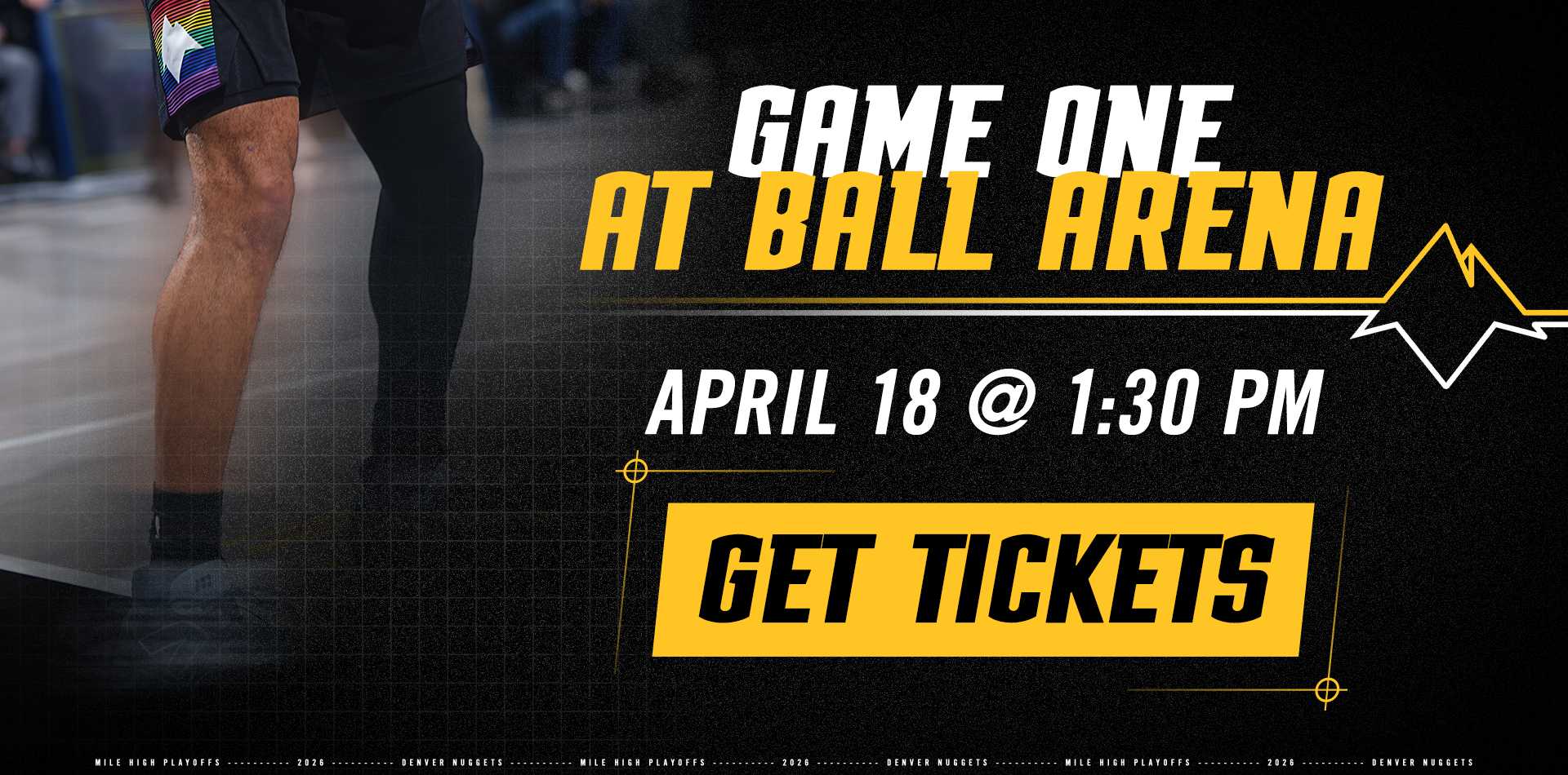 Nuggets vs Timberwolves | April 18 at 1:30 PM