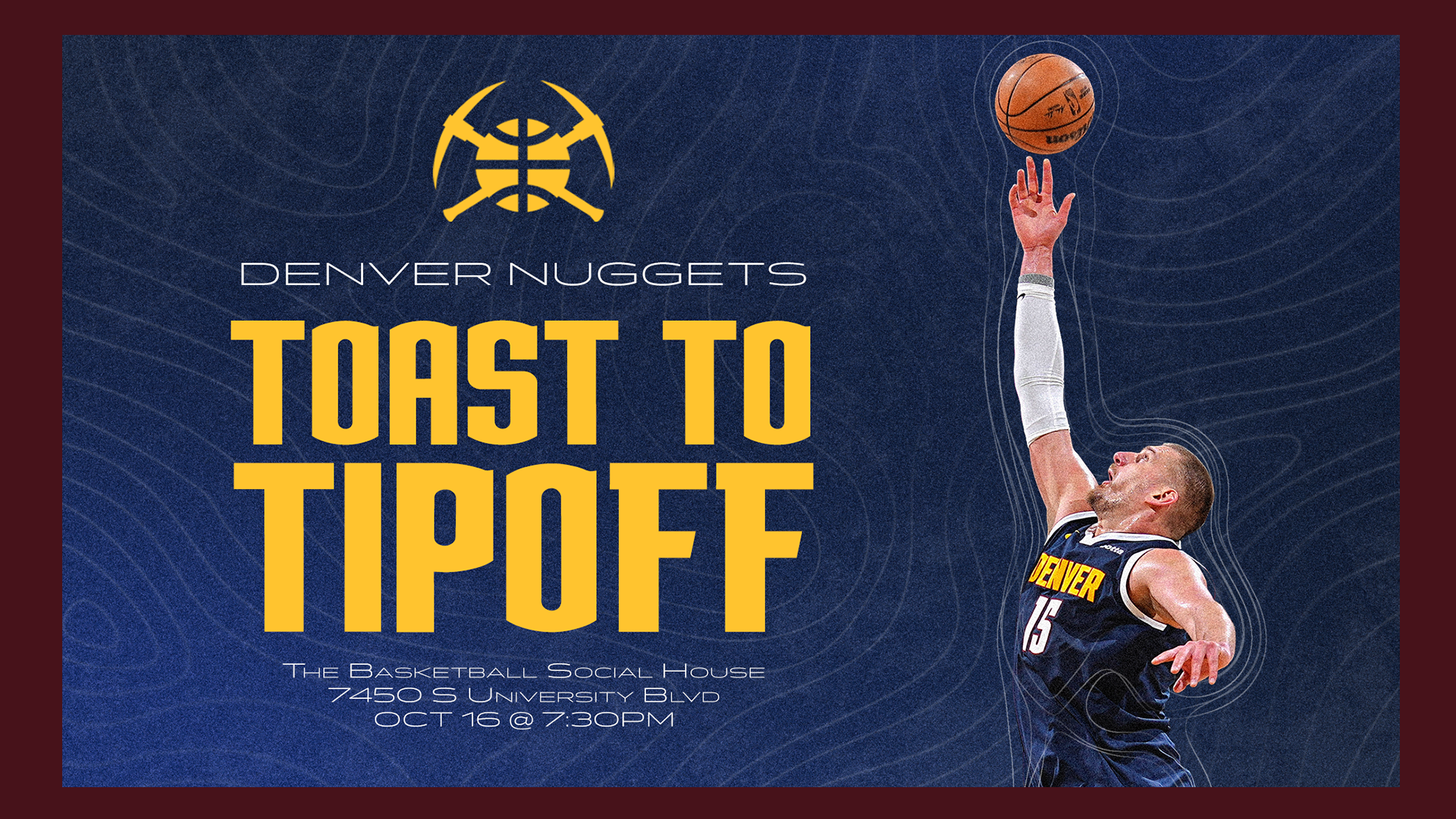 Toast To Tipoff Event