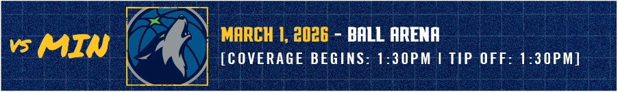 Nuggets vs Timberwolves