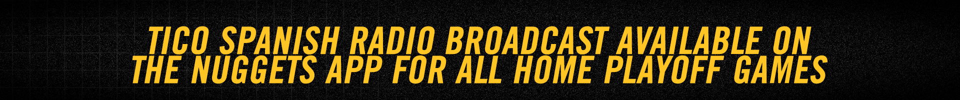 Spanish Broadcasts | TICO