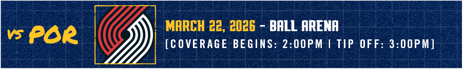 Nuggets vs Trail Blazers