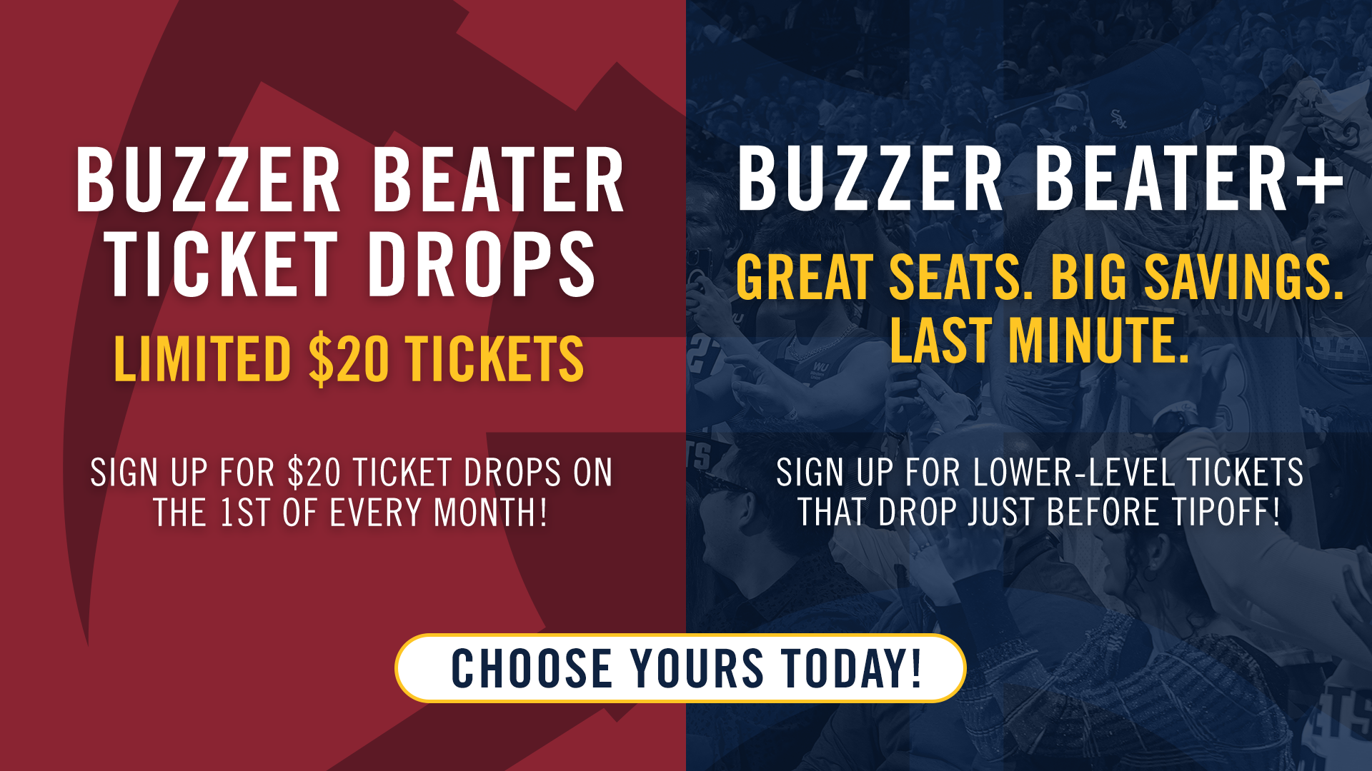 Denver Nuggets Buzzer Beater Ticket Offers