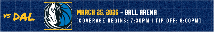 Nuggets vs Mavericks