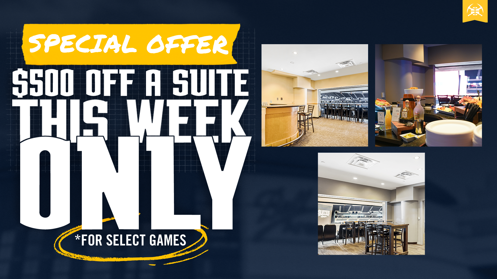 Denver Nuggets Suite Offer