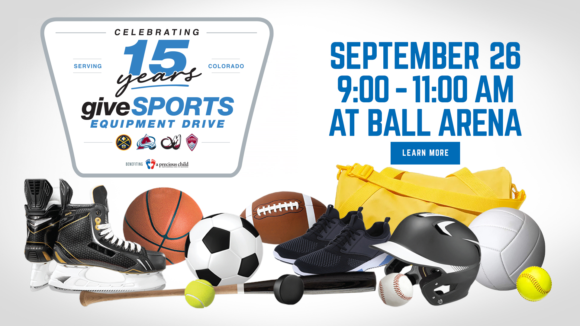 KSC giveSPORTS Equipment Drive