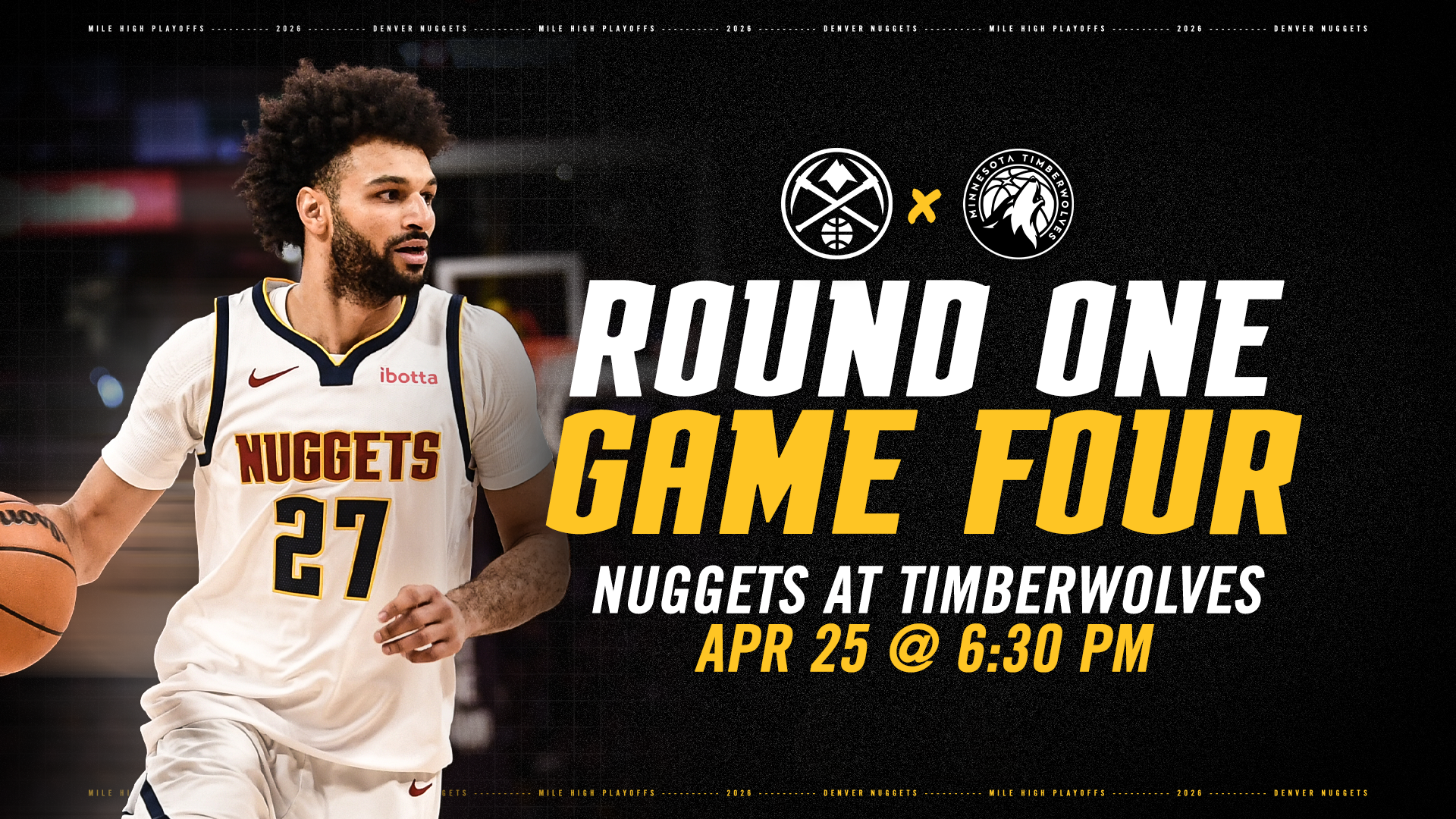 Nuggets at Timberwolves | Game 4