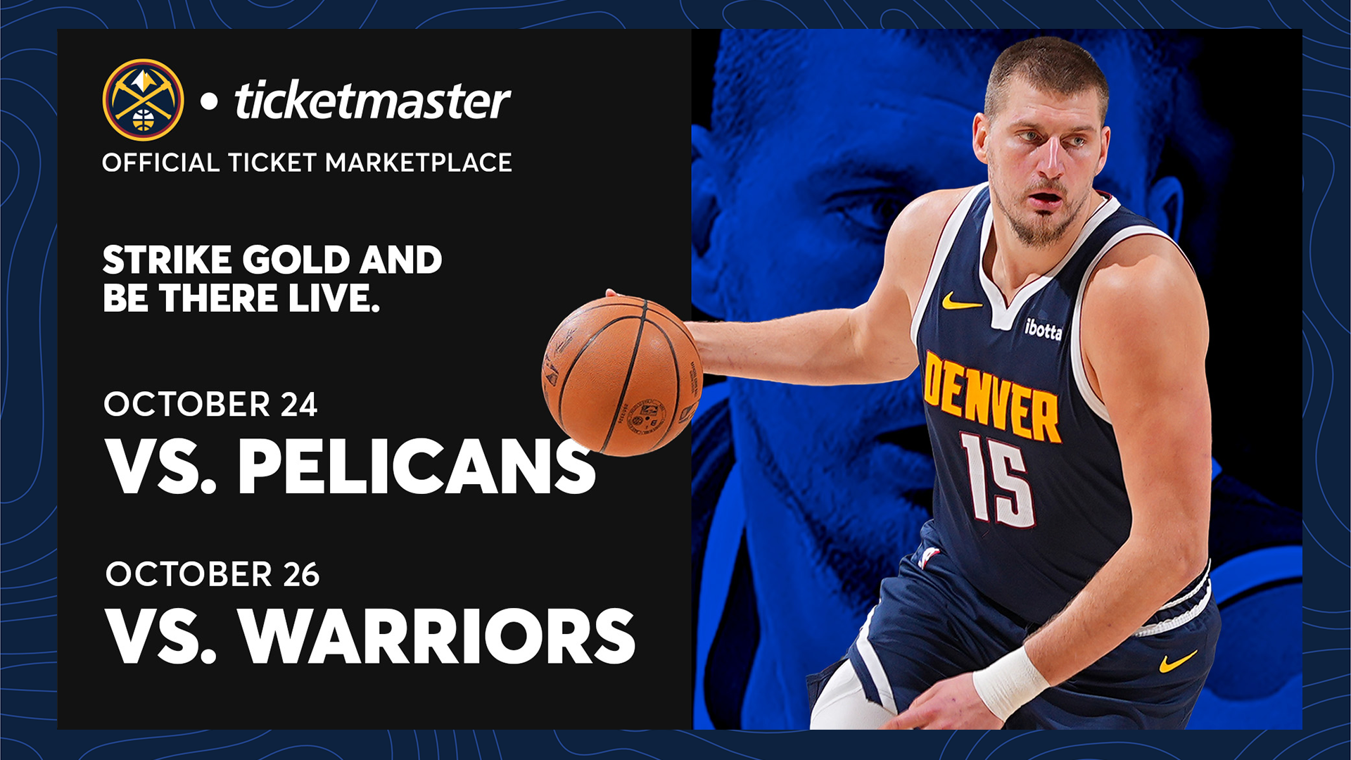 Denver Nuggets Ticketmaster Partnership Offer