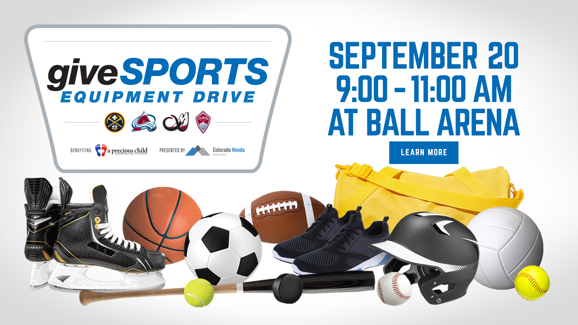 KSC givesports Equipment Drive