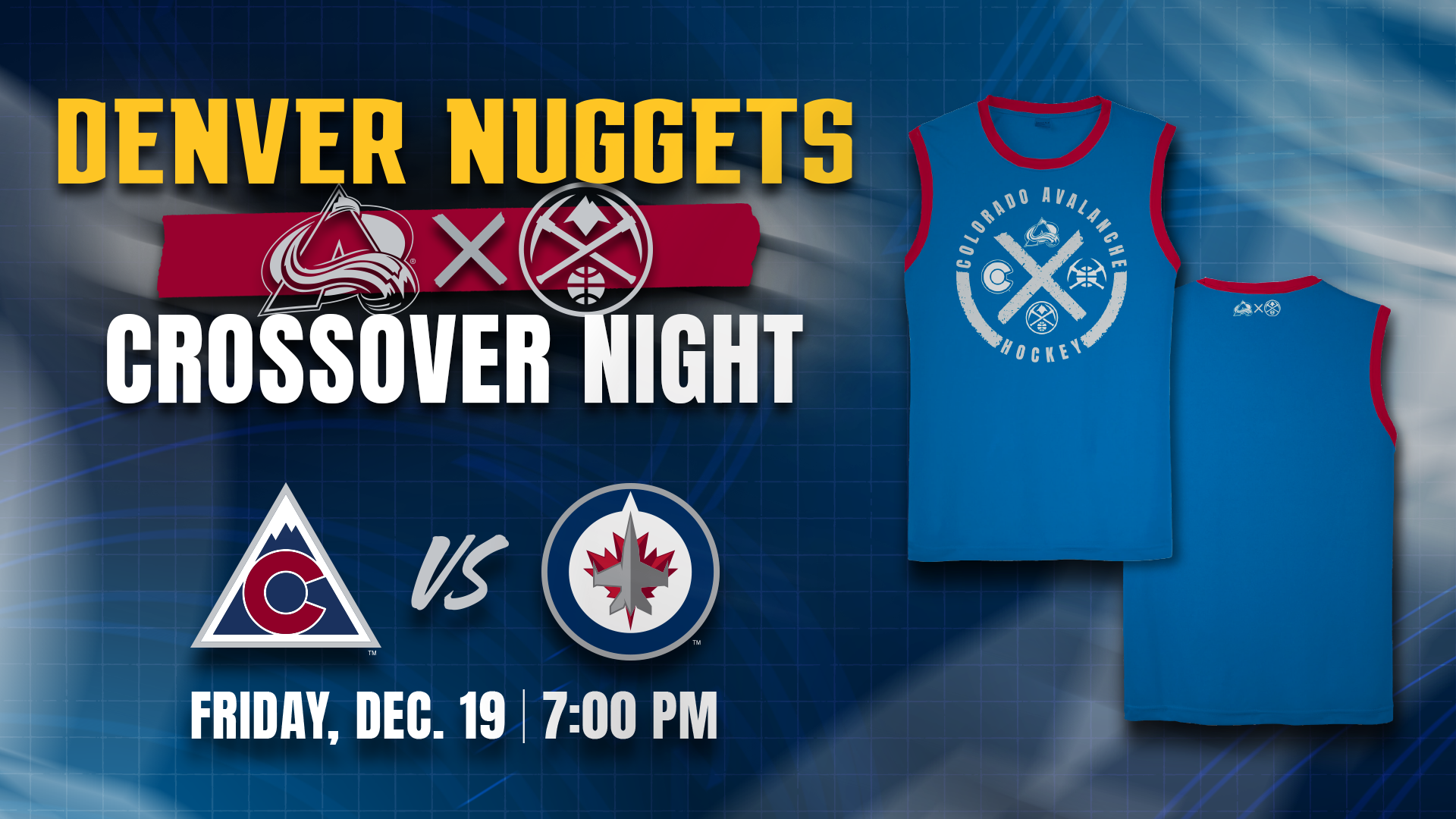 Colorado Avalanche Crossover Night