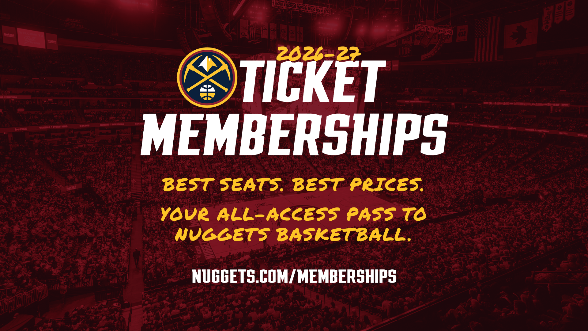 2026-27 Season Ticket Memberships